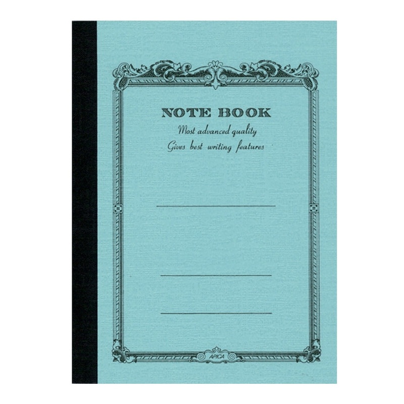 Apica A6 Light Blue Lined Notebook