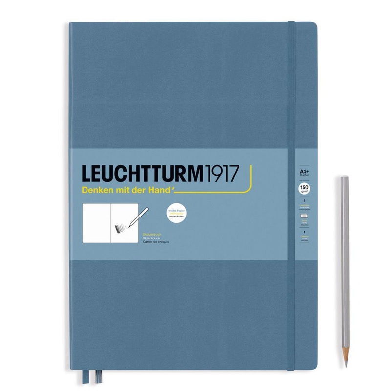 Leuchtturm1917 Master (A4+) Sketchbook - Stone Blue