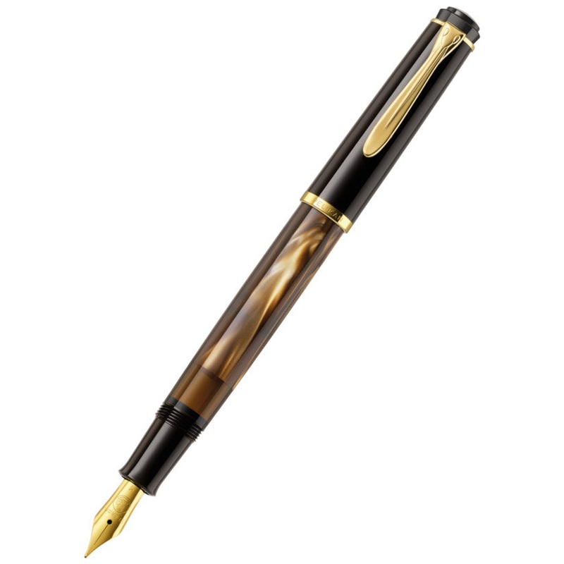 Pelikan M200 Fountain Pen - Brown Marble