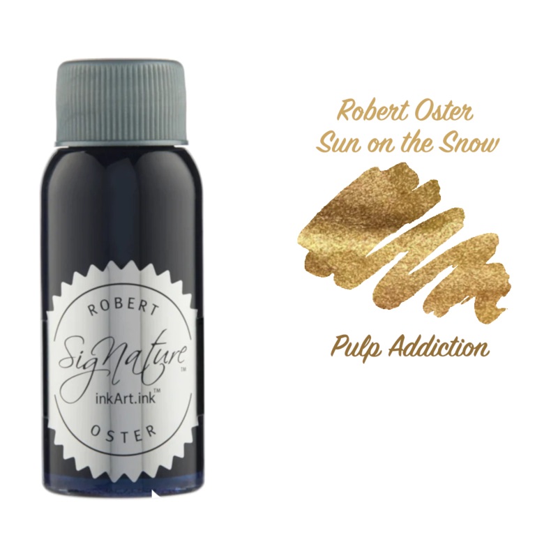 Robert Oster Shake 'N' Shimmy Ink - Sun on the Snow 50ml