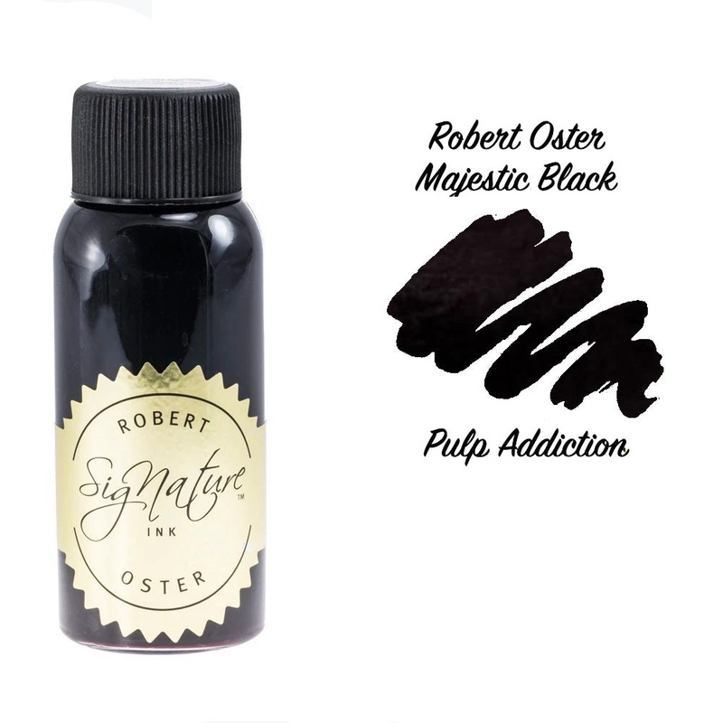 Robert Oster Signature Ink 7th Anniversary - Majestic Black 50ml