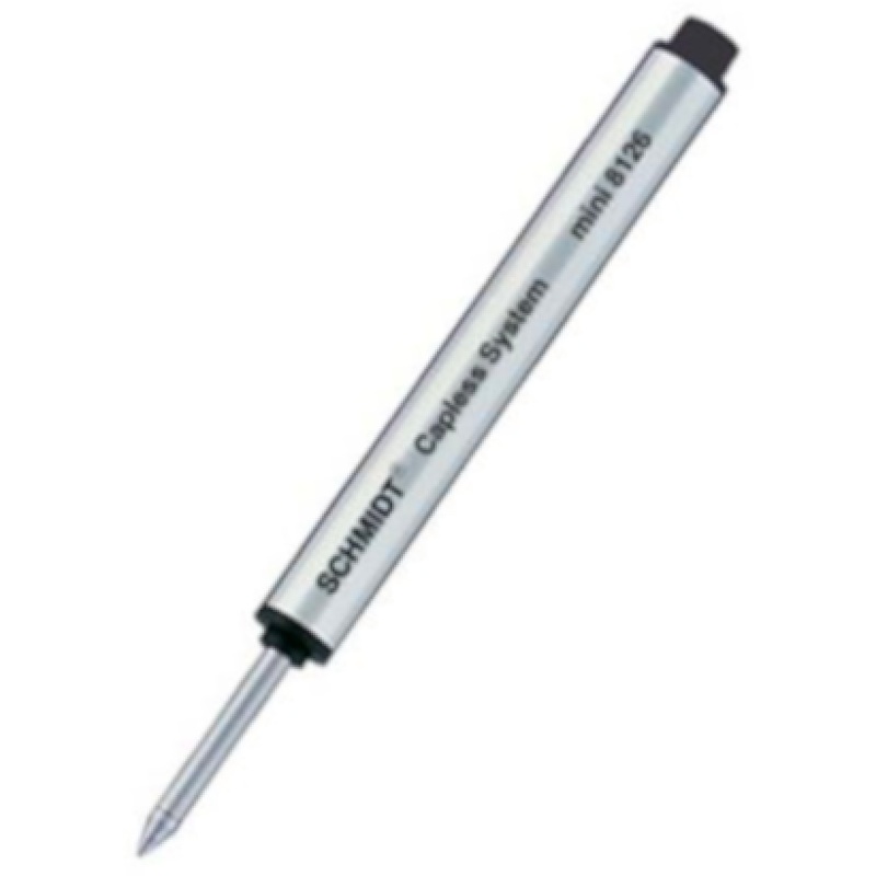 Schmidt Rollerball Capless Refill Mini 8126 - Black