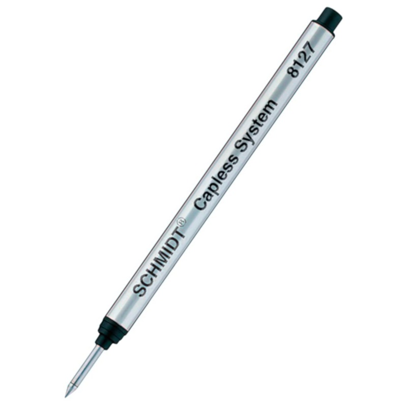 Schmidt Rollerball Long Capless Refill 8127 - Black