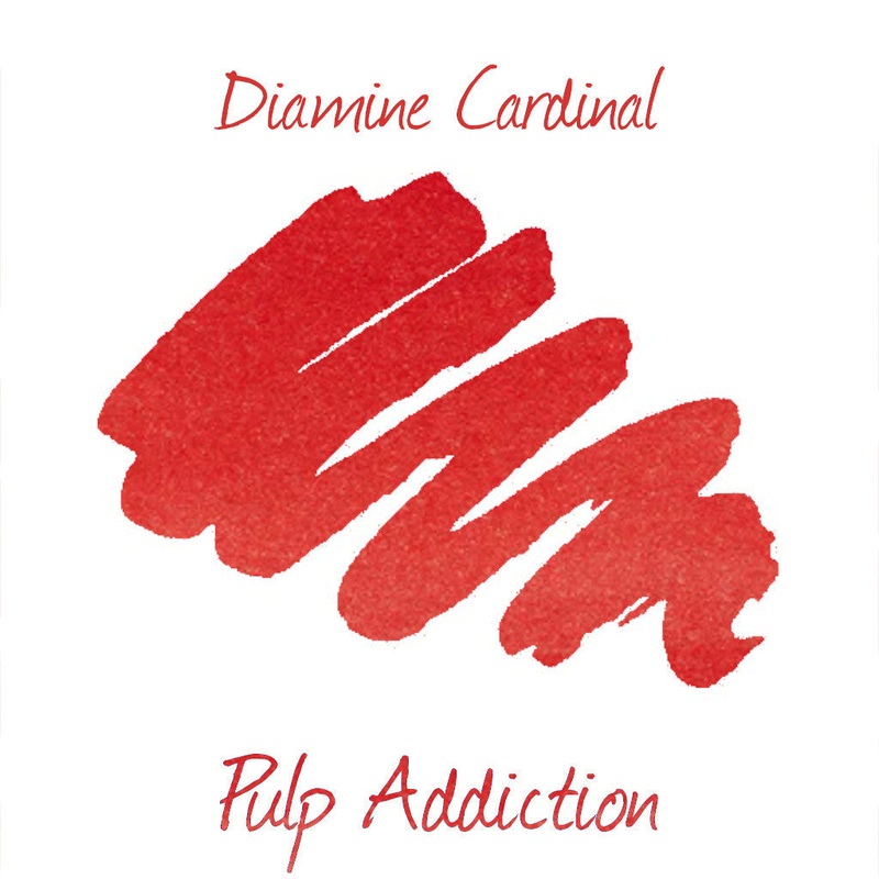Diamine Green Edition Ink - Cardinal -2ml Sample