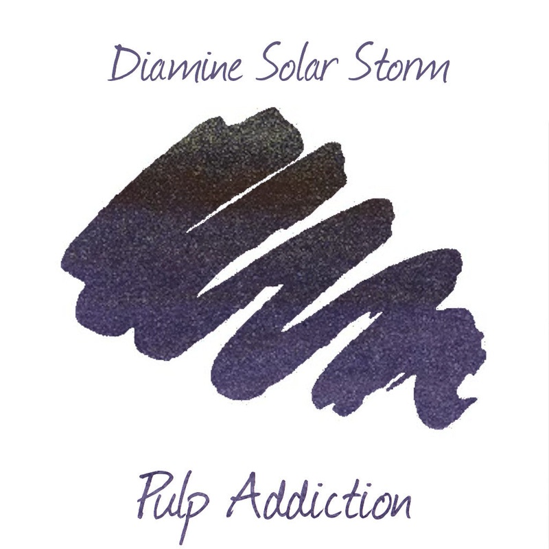Diamine Green Edition Ink - Solar Storm Chameleon - 2ml Sample