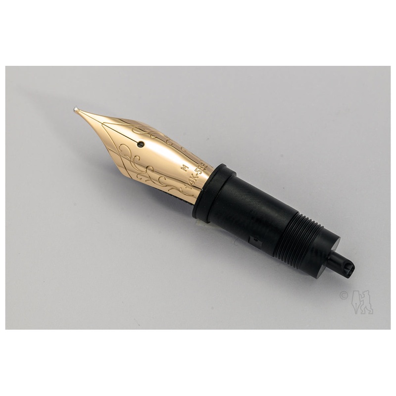 JoWo #6 14k Gold Nib with Floral Design