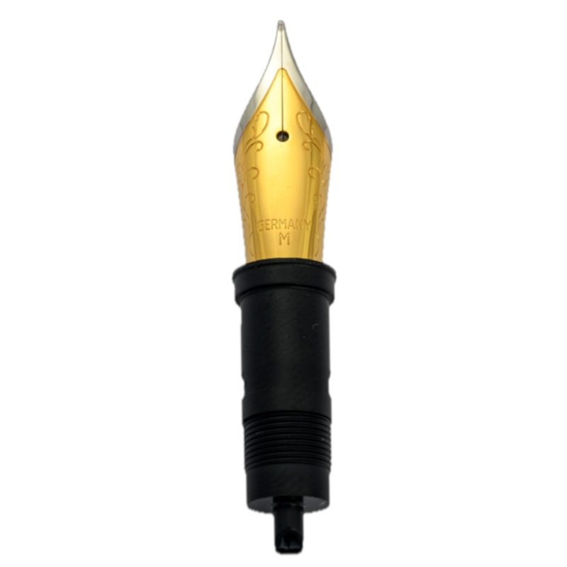 JoWo #6 Duotone Steel Nib with Floral Design