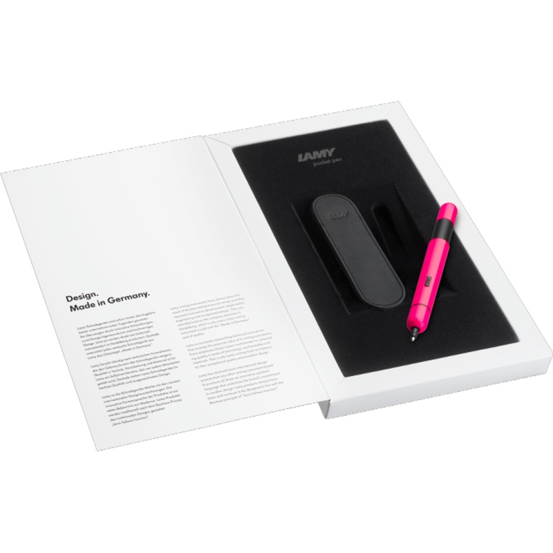 Lamy Pico Ballpoint Pen Neon Pink Set