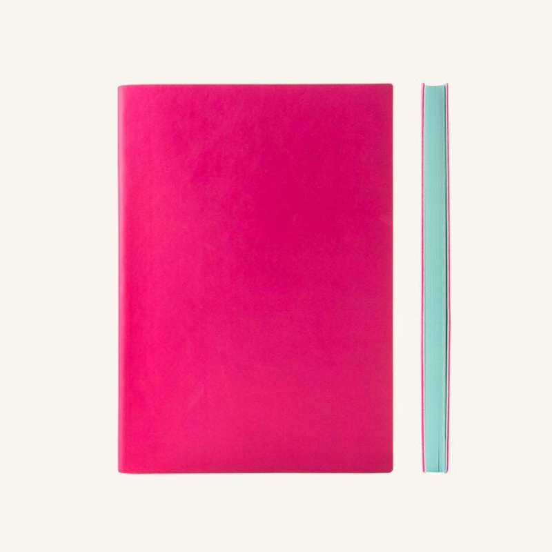 Daycraft Signature Notebook (A5, Lined, Magenta)