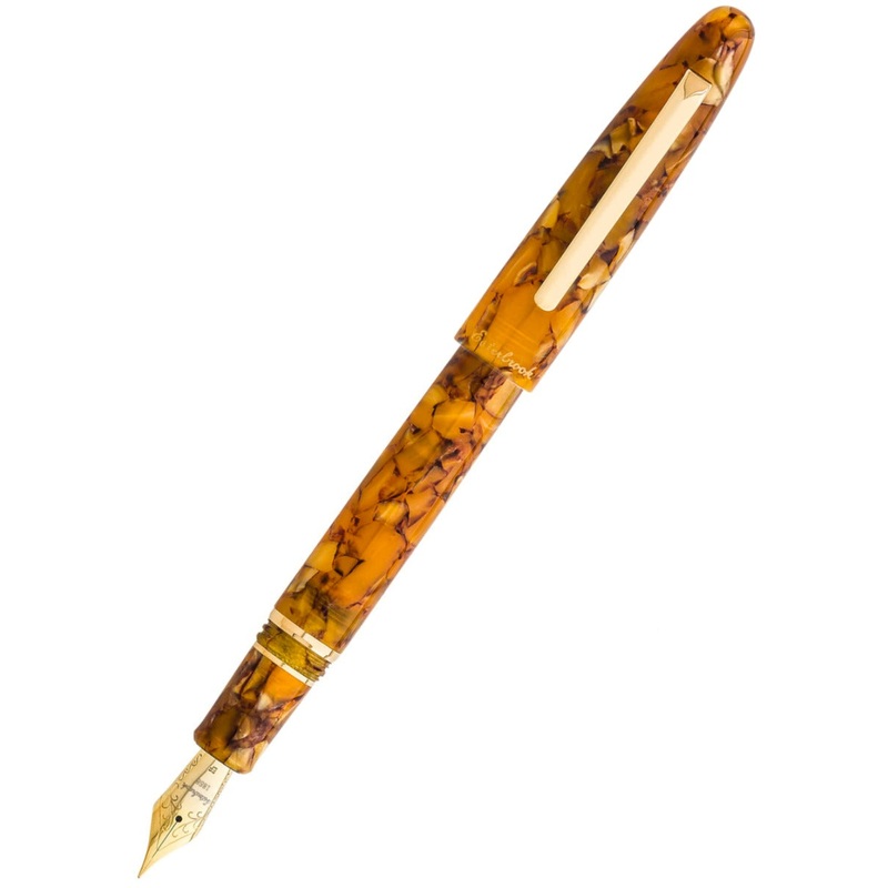 Esterbrook Estie Honeycomb Fountain Pen - Gold Trim, Custom Nib