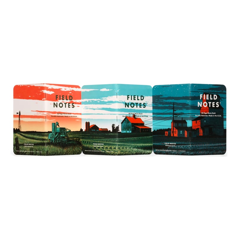Field Notes Winter 2023 Quarterly Edition Heartland - 3 Pack
