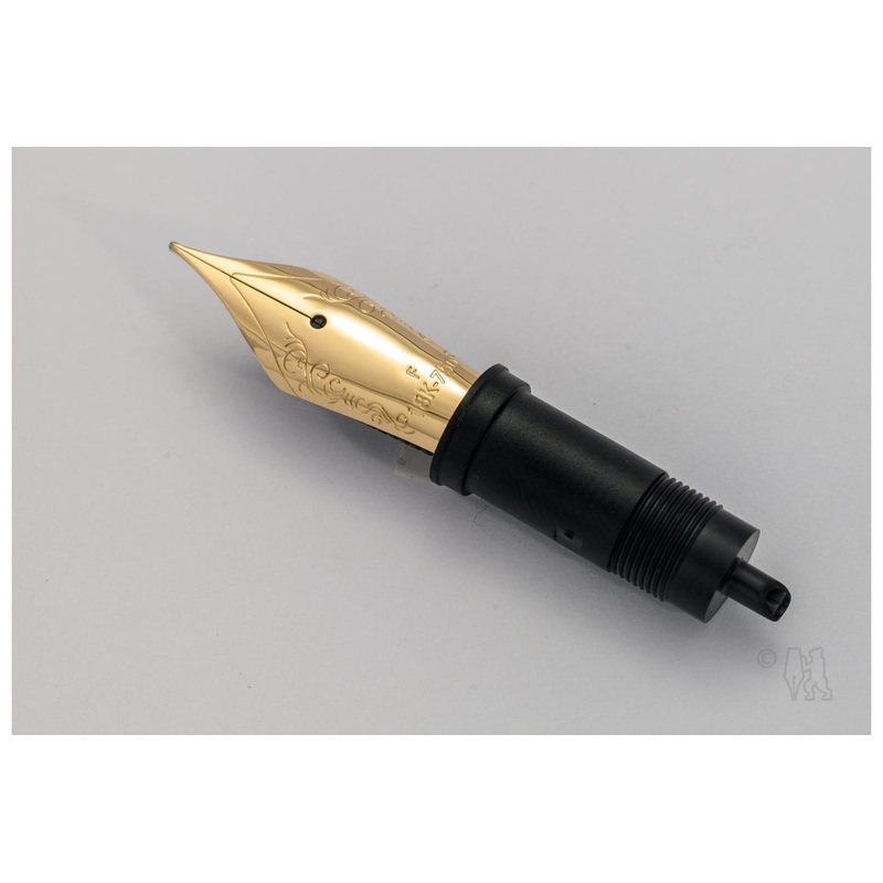 JoWo #6 18k Gold Nib with Floral Design