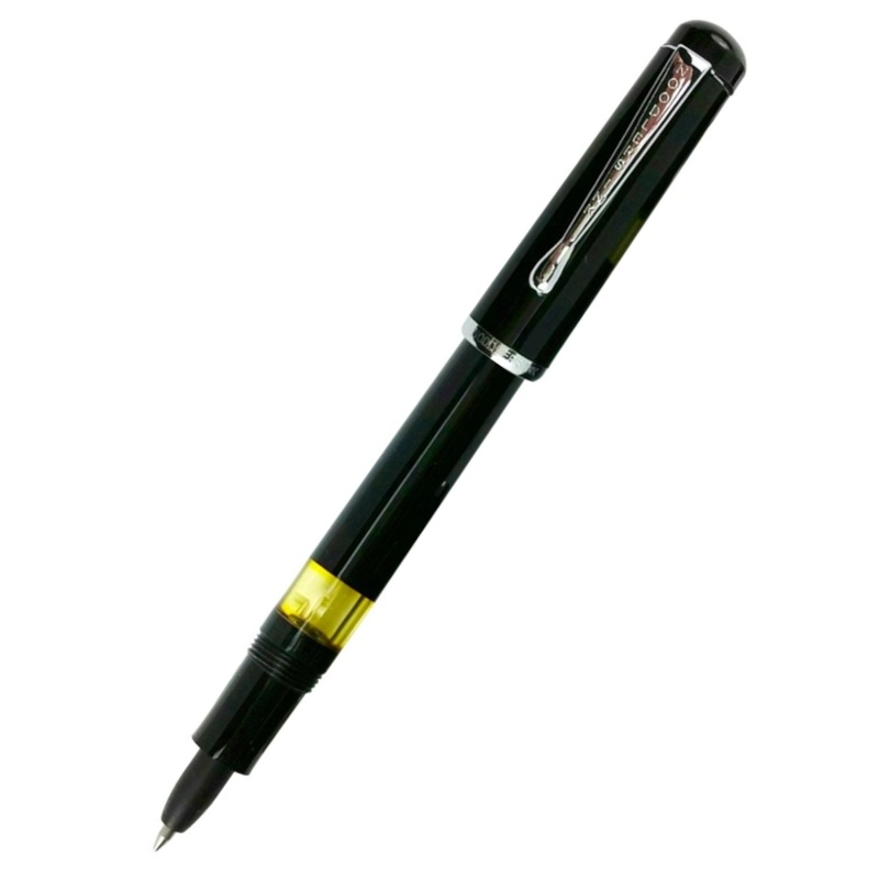 Noodler's Konrad (Piston Fill) Rollerball/Brush Pen - Black