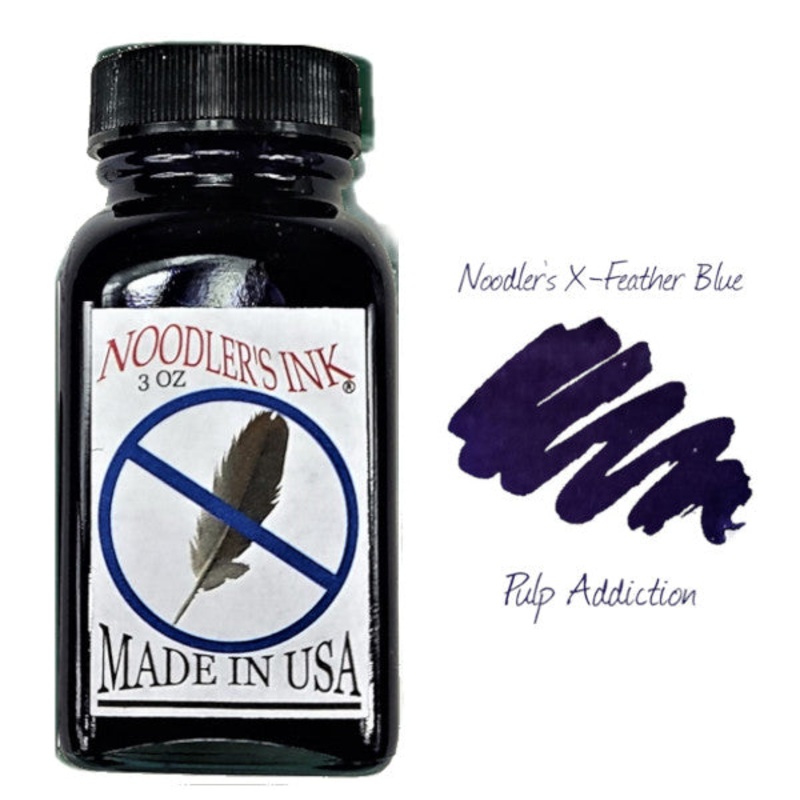Noodler's X-Feather Blue Ink - 88ml