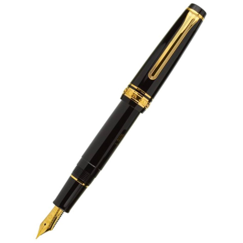 Sailor Pro Gear Slim Fountain Pen - Black GT - MF