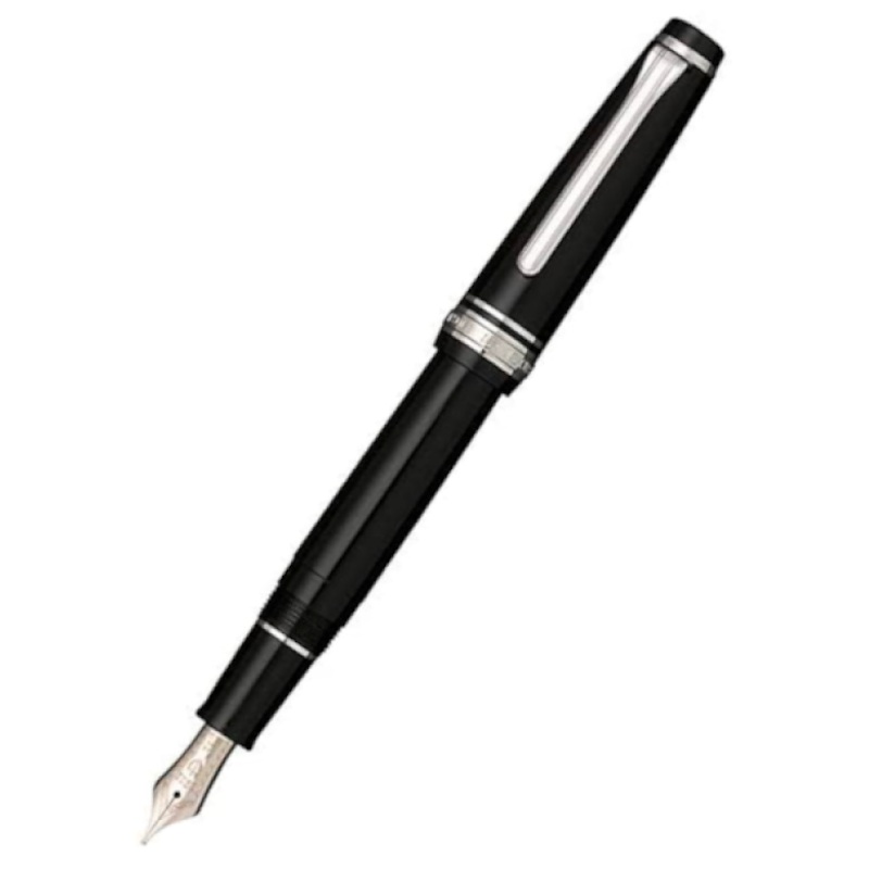 Sailor Pro Gear Slim Fountain Pen - Black RT - F