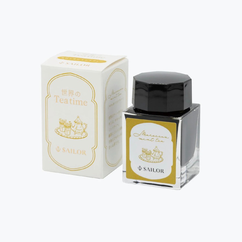 Sailor Tea Time Ink - Maroccan Mint Tea 20ml Bottle