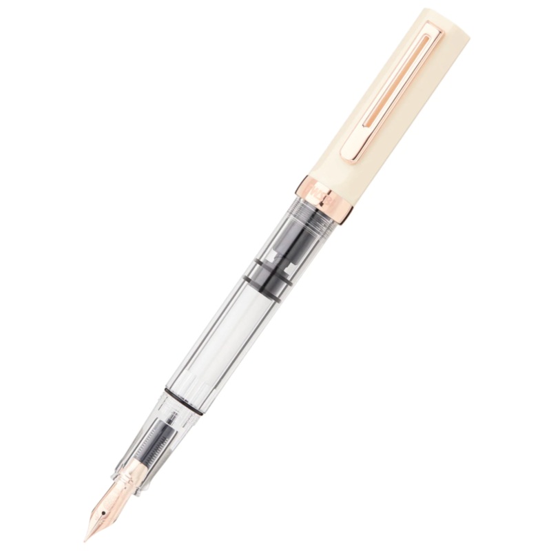 TWSBI Eco Creme with Rose Gold Trim Fountain Pen