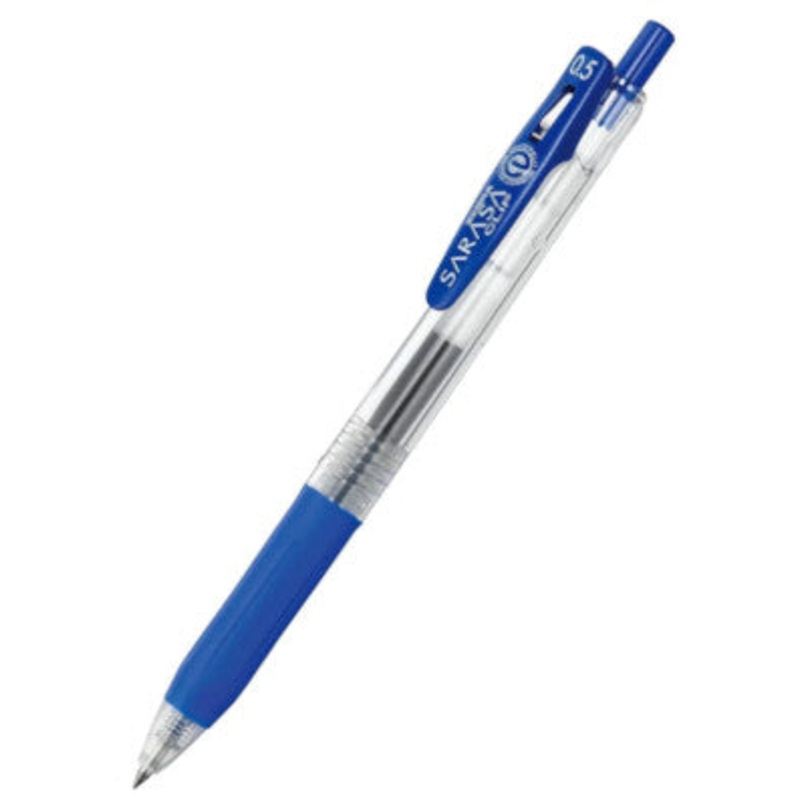 Zebra Sarasa Clip Gel 0.5mm Blue Rollerball Pen