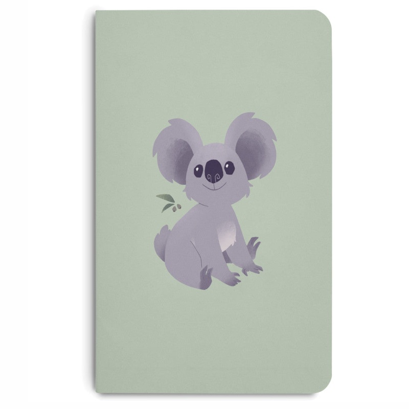MEMMO Bush Buddies A6 Notebook - Kate Koala Bush, Lined