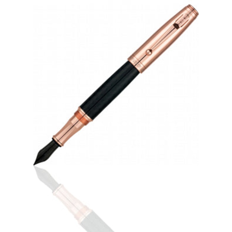 Monteverde Invincia Rose Gold Fountain Pen  - Broad