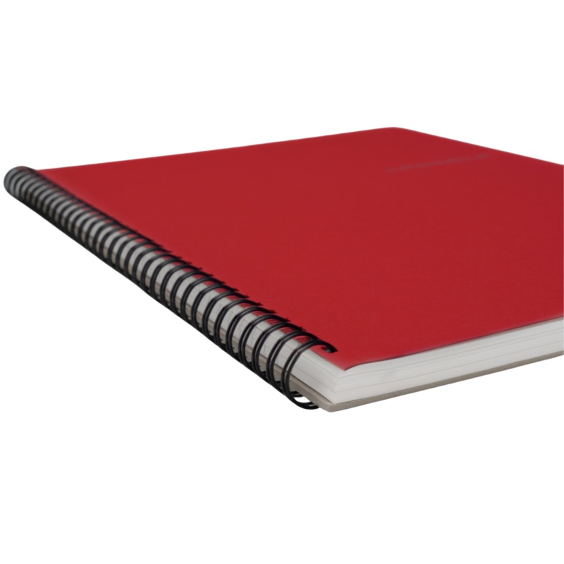 myPAPERCLIP Wiro Series Hardcover A4 Notebook - Red