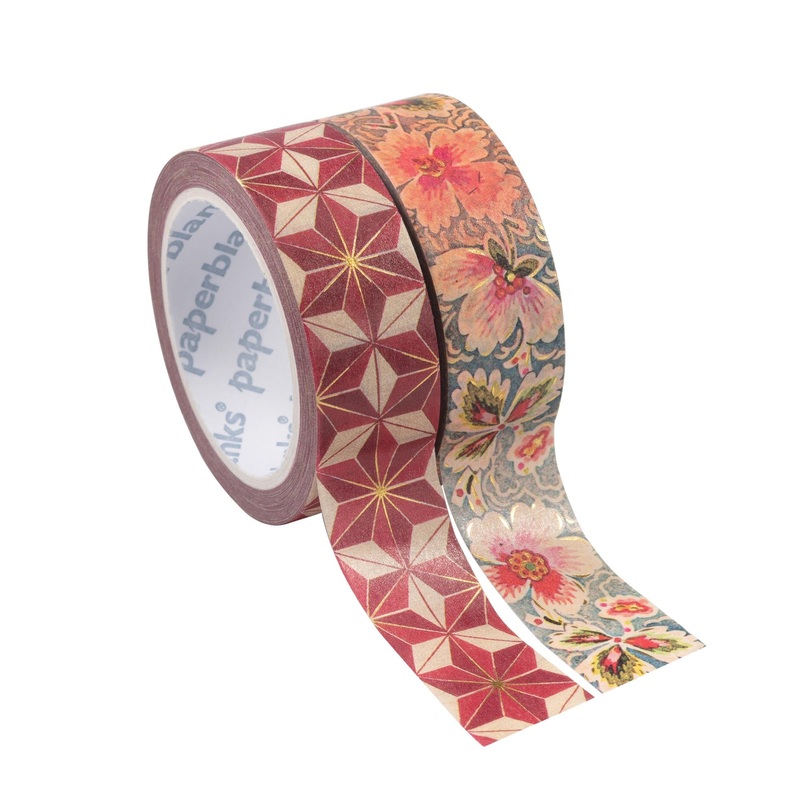 Paperblanks Washi Tape - Hishi & Filigree Floral Ivory