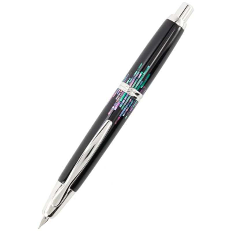 Pilot Namiki Capless (Vanishing Point) Raden Fountain Pen - Stripe - Fine