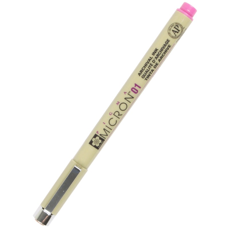 Sakura Pigma Micron Pen - Size 01 - 0.25 mm - Rose