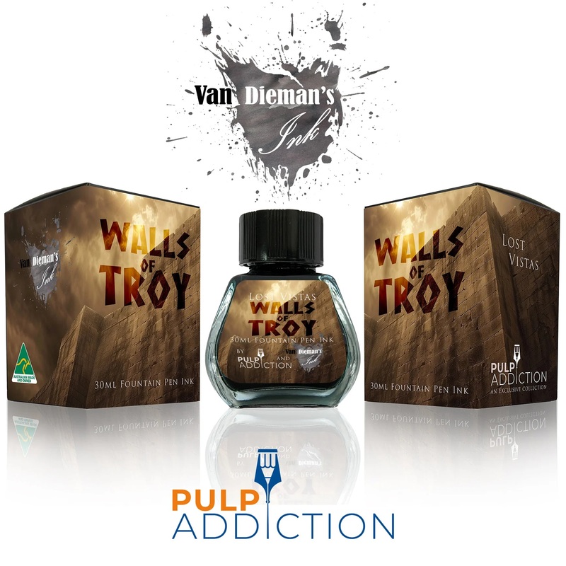 Van Dieman's Pulp Addiction Exclusive Ink - Lost Vistas - Walls of Troy
