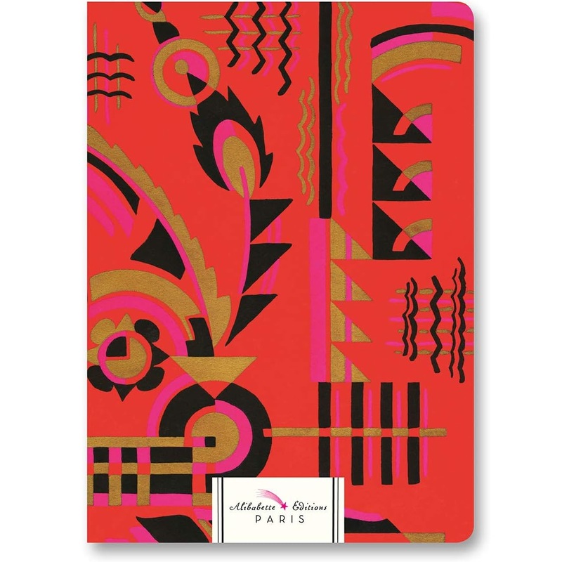 *Clearance* Alibabette Editions A5 Journal - Art Dco France
