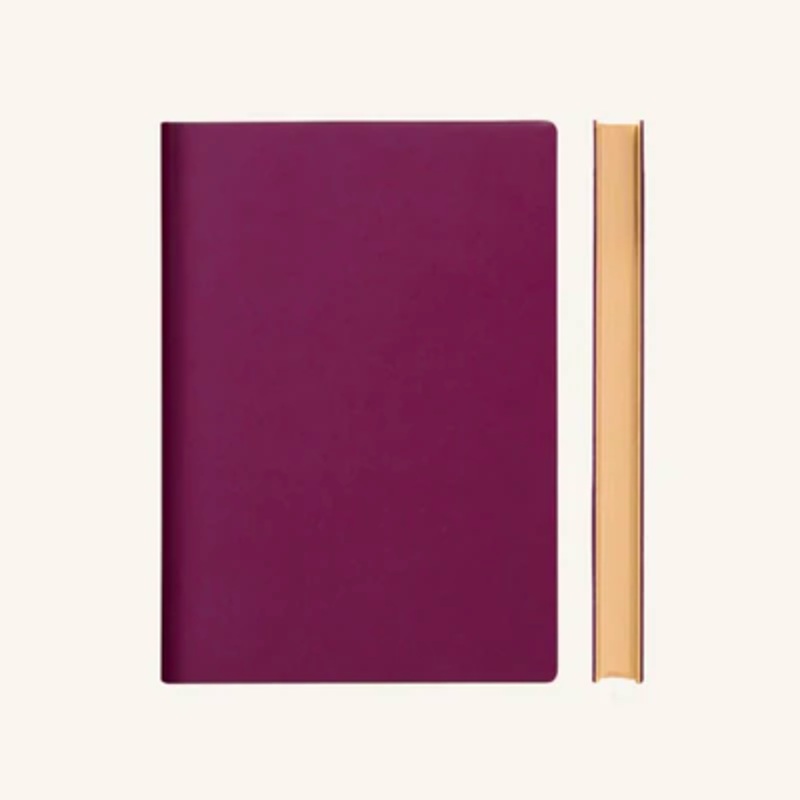 Daycraft Signature Notebook (A5, Plain, Purple)