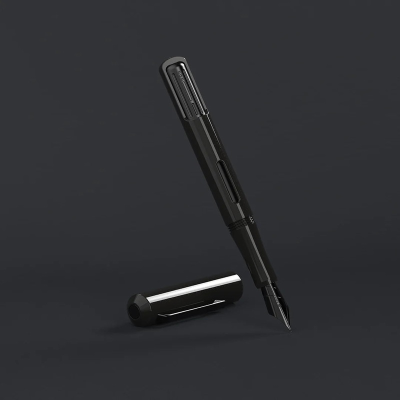 Endless Captiva Fountain Pen - Stealth Black