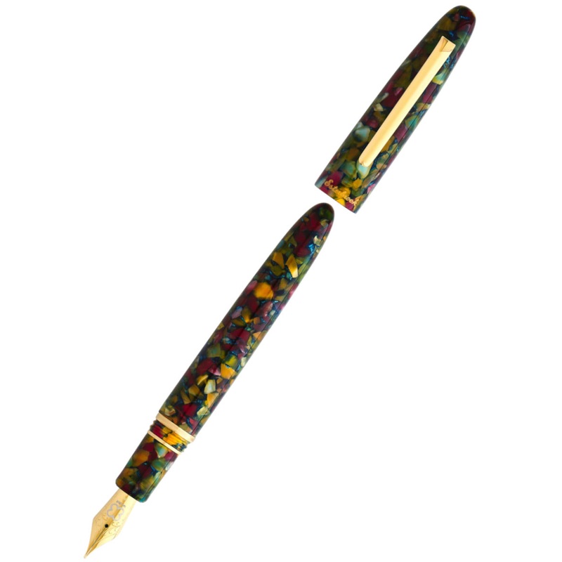 Esterbrook Estie Botanical Garden Fountain Pen - Gold Trim, Custom Nib