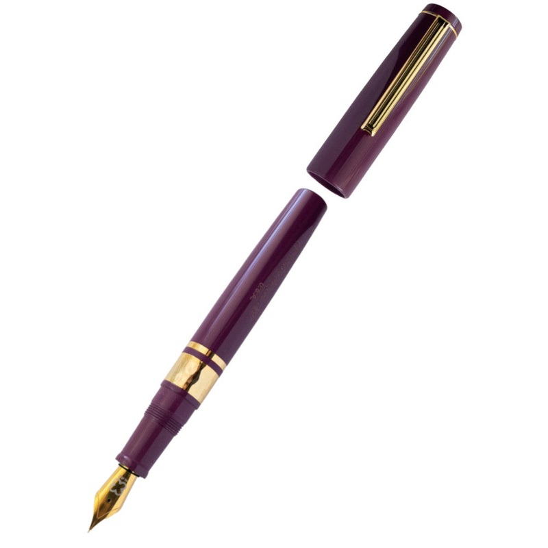 Esterbrook Model J Ebonite Fountain Pen - Blackberry - Custom Nib
