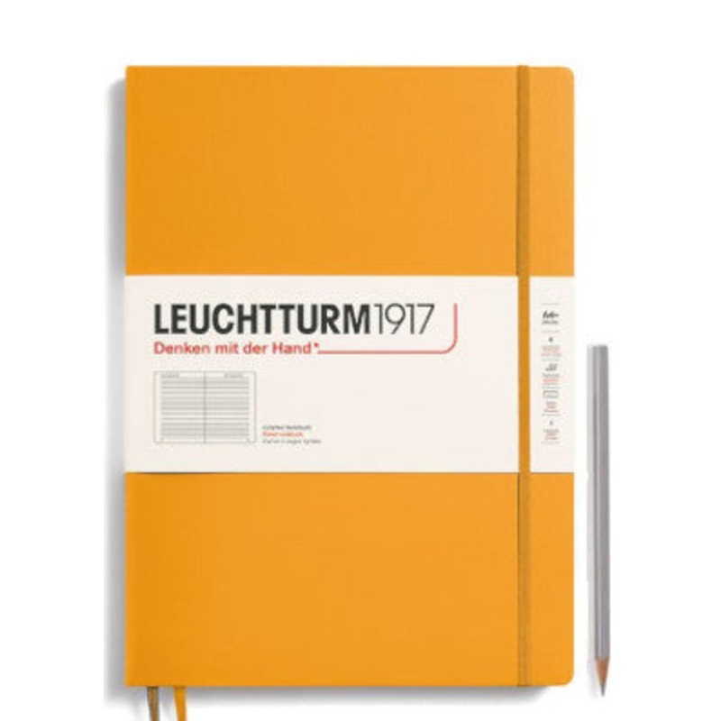 Leuchtturm1917 Slim Master (A4+) Notebook - Rising Sun Ruled