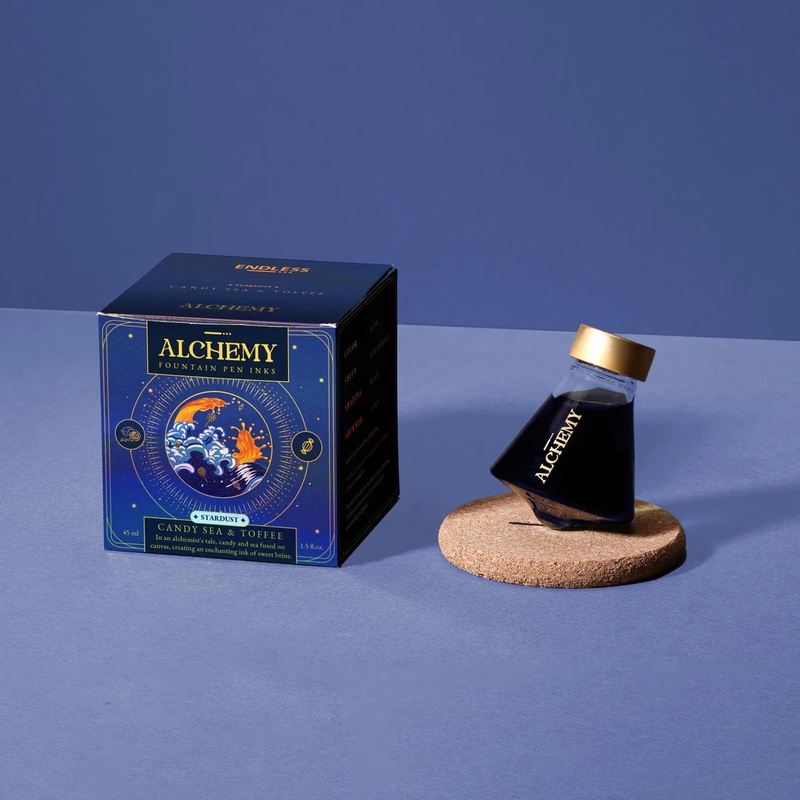 Endless Alchemy Fountain Pen Ink - Stardust - Candy Sea and Toffee 45ml