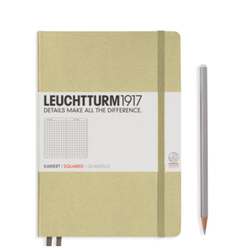 Leuchtturm1917 Medium (A5) Notebook - Sand Squared