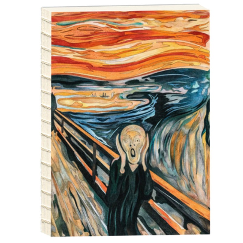 MEMMO Open Back B6 Sketchbook - The Scream