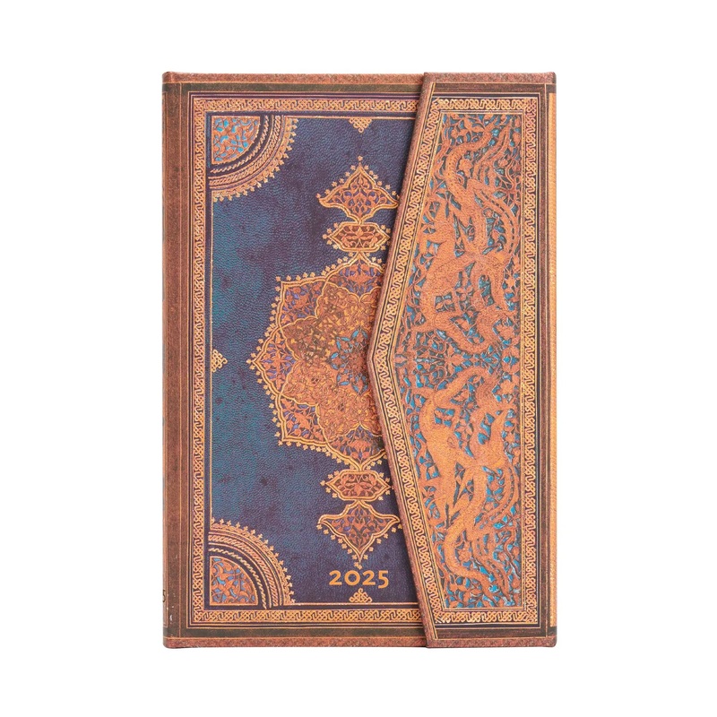 Paperblanks 2025 Diary - Safavid Indigo - Week-at-a-Time