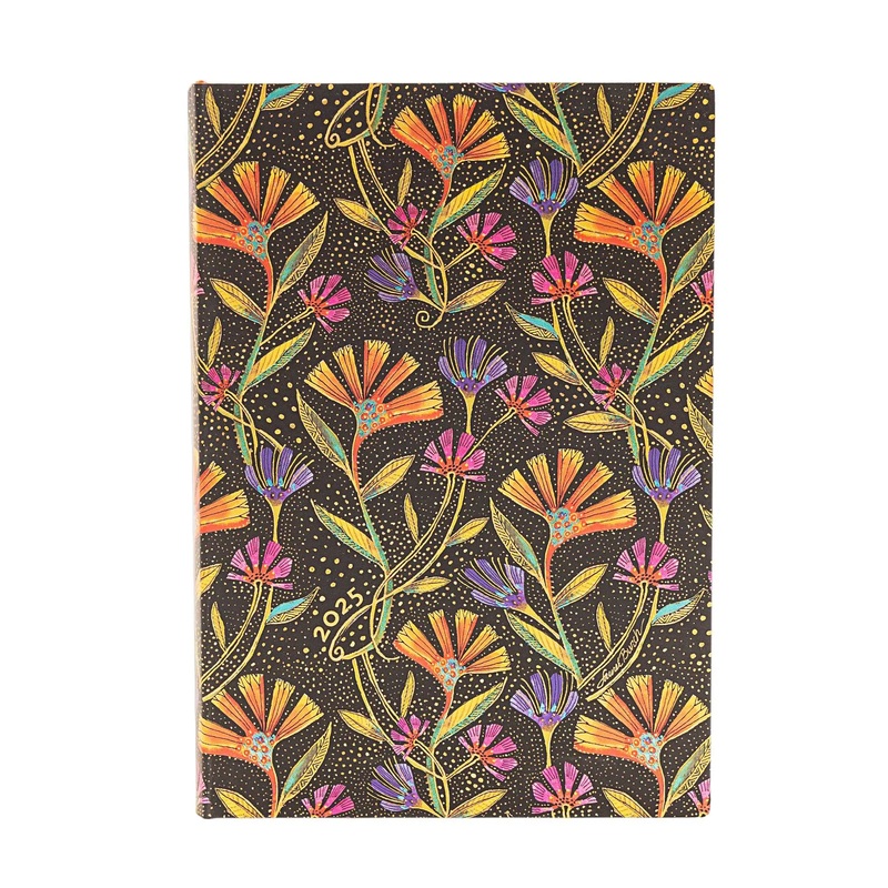 Paperblanks 2025 Diary - Wild Flowers (Flexi) - Day-at-a-Time