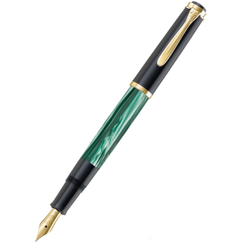 Pelikan M200 Fountain Pen  Green Marble