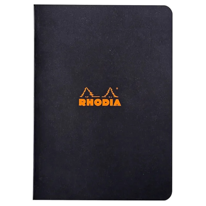Rhodia Notebook A5 - Black, Lined