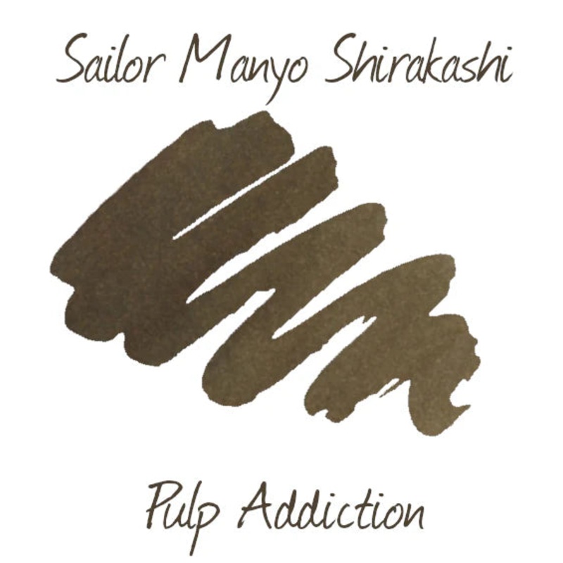 Sailor Manyo Shirakashi Ink - 2ml Sample