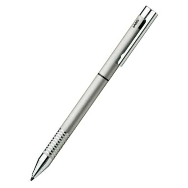 Lamy Logo Brushed Stainless Twin Pen