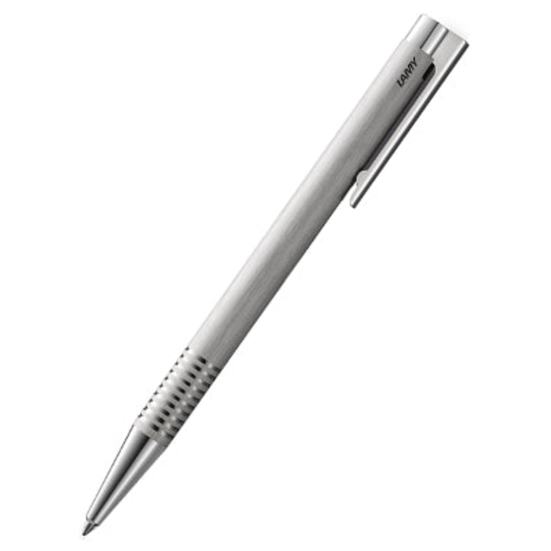 Lamy Logo M Brushed Stainless Ballpoint Pen