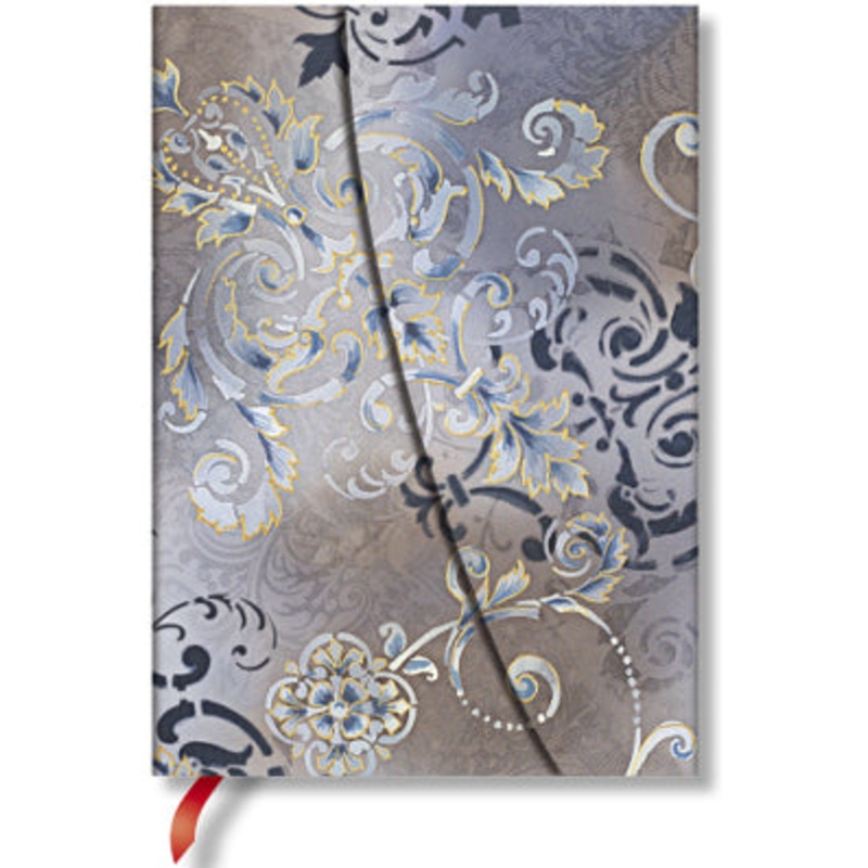 Paperblanks Belle Epoque Gossamer Grey Midi Unlined Journal