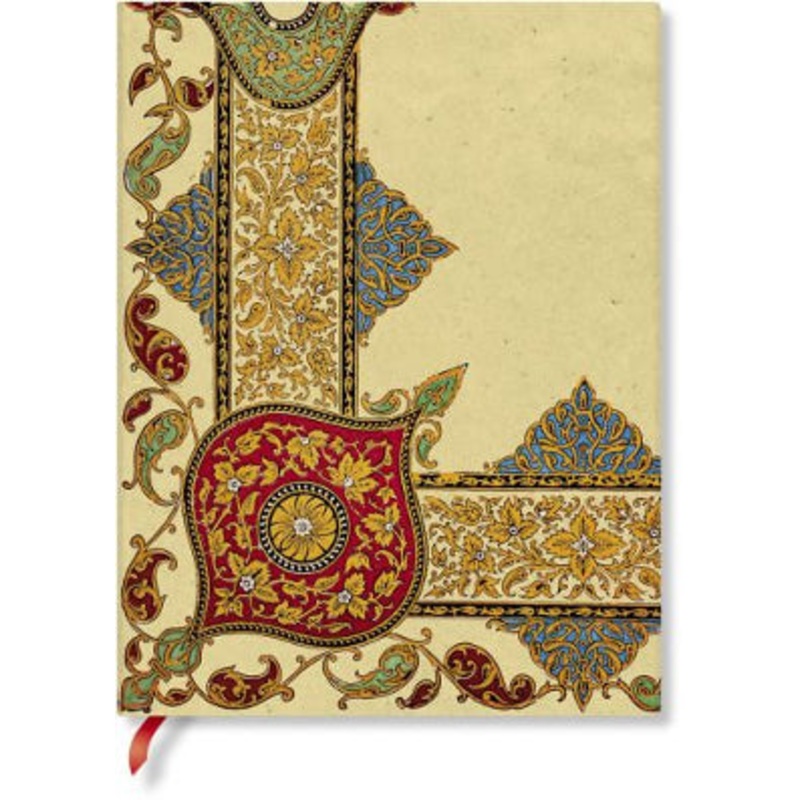 Paperblanks Flexi Visions of Paisley Ivory Kraft Ultra Lined Journal, 176pages