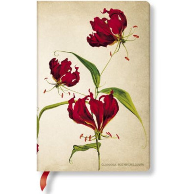 Paperblanks Painted Botanicals Gloriosa Mini Lined Journal
