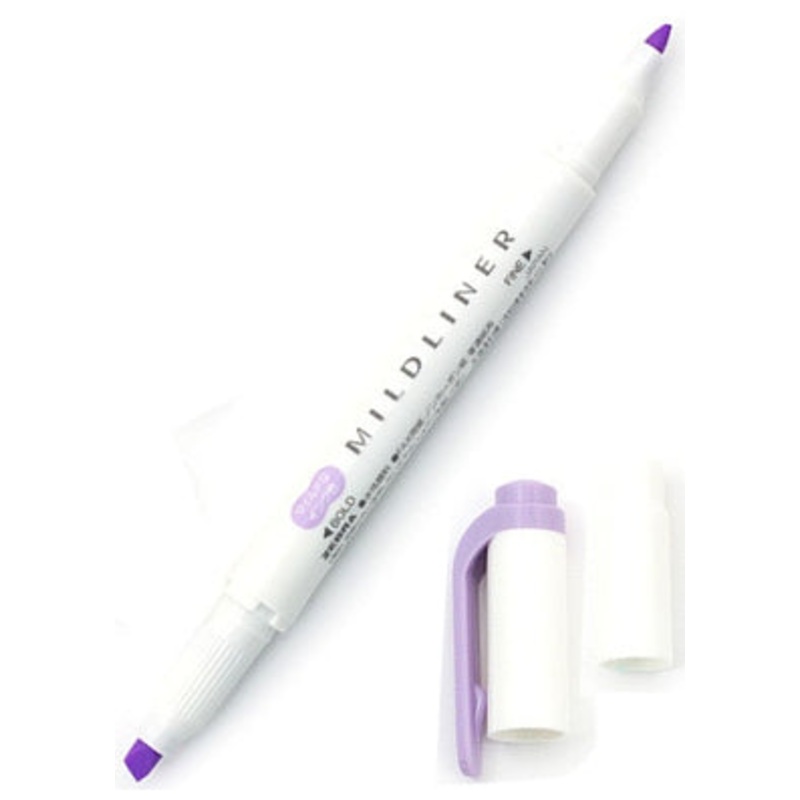Zebra Mildliner Double Tip Mild Violet Highlighter